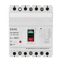 Автоматический выключатель ВА-99М 630/400А 3P+N 50кА EKF Basic | код. mccb99-630-400m-4P | EKF 